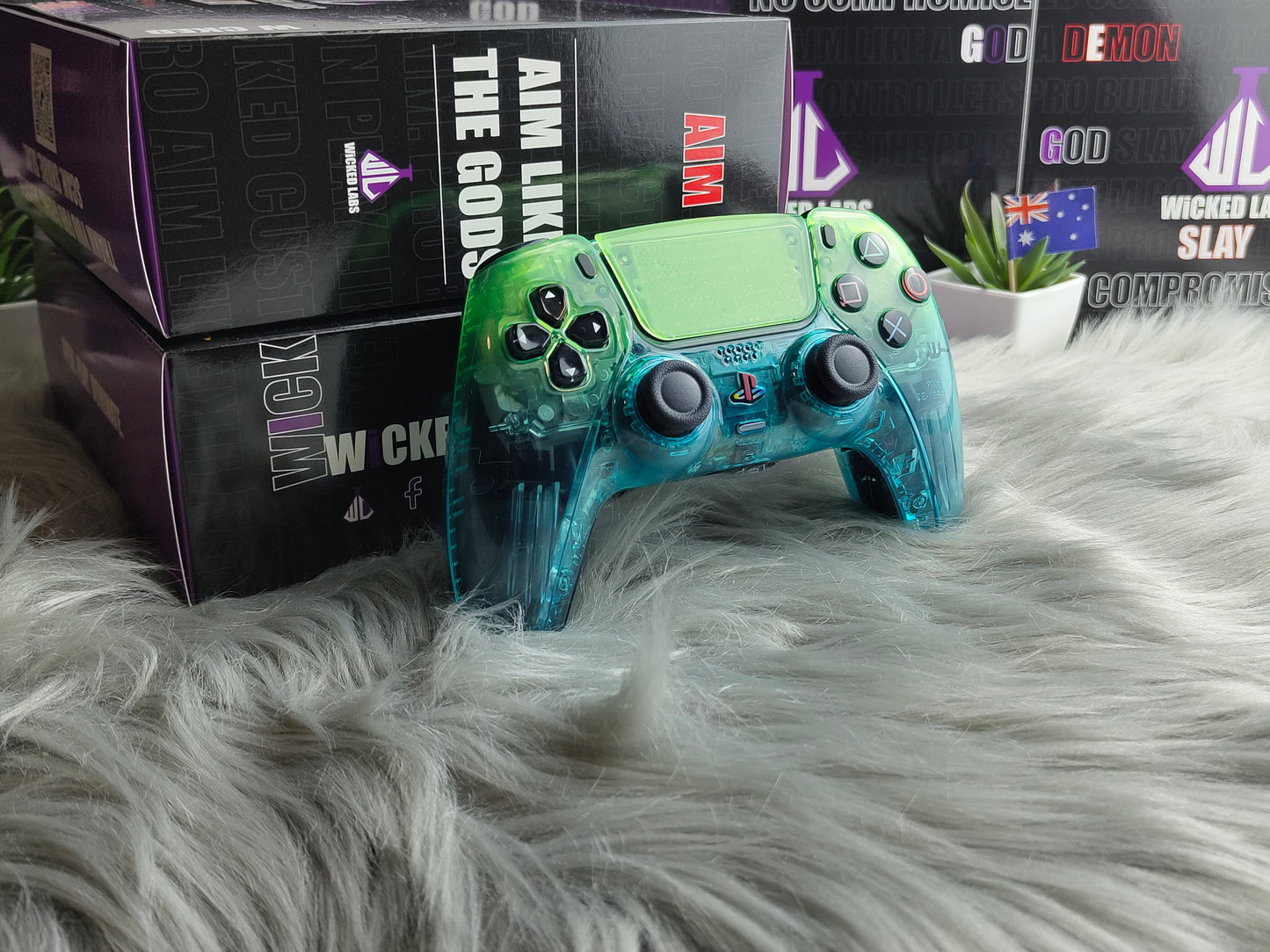 24HR Glossy Transparent Gradient TMR Pro Controller