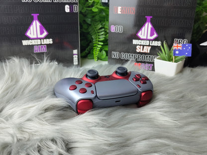 24HR Crimson Red and Silver TMR Pro Controller