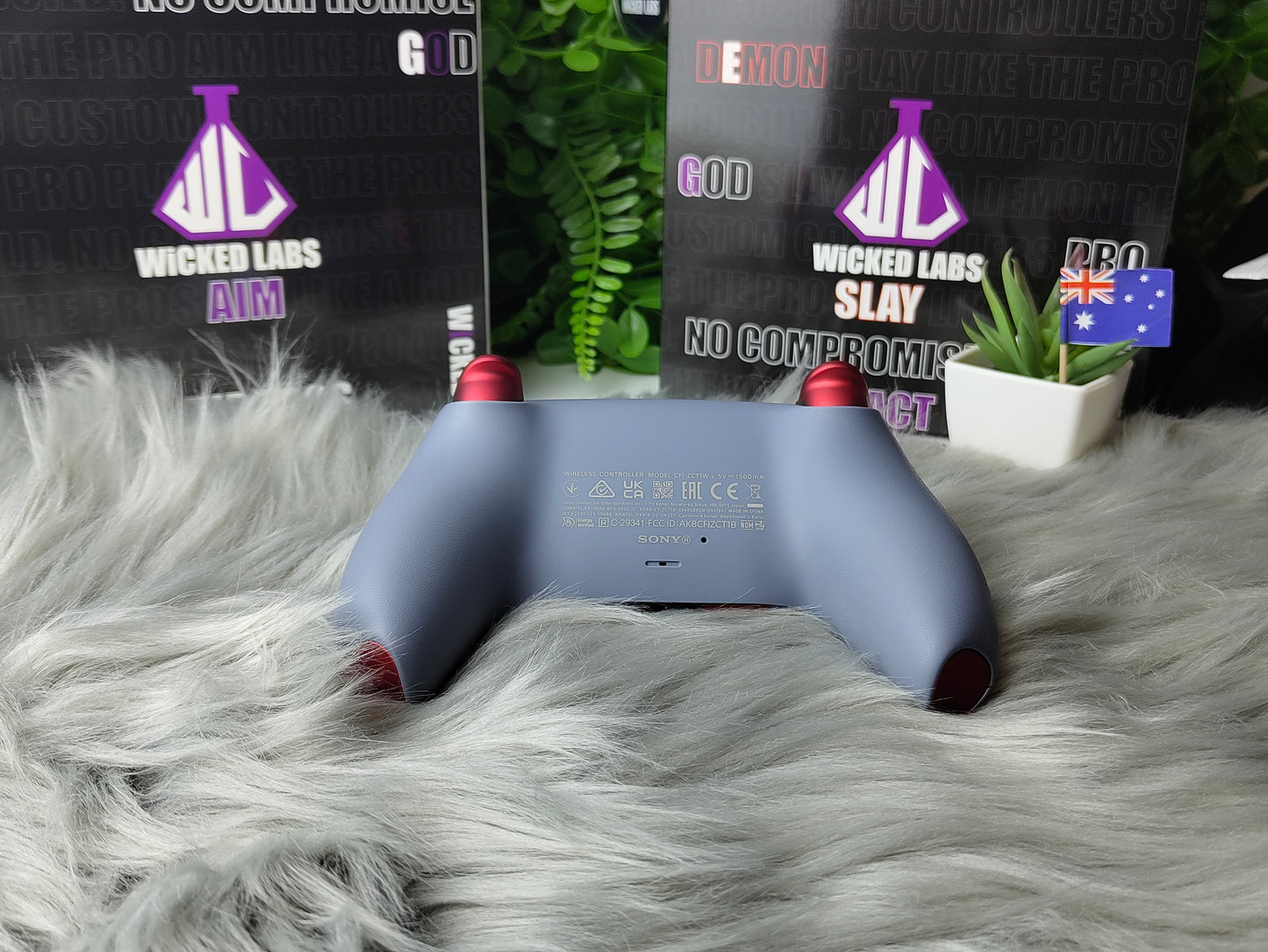 24HR Crimson Red and Silver TMR Pro Controller