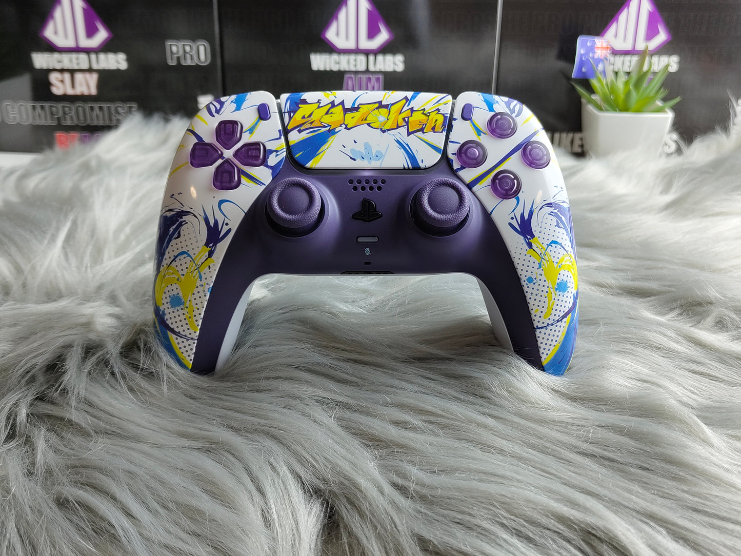 24 HR Clearance: 1-of-1 Hall Effect Purple Graffiti