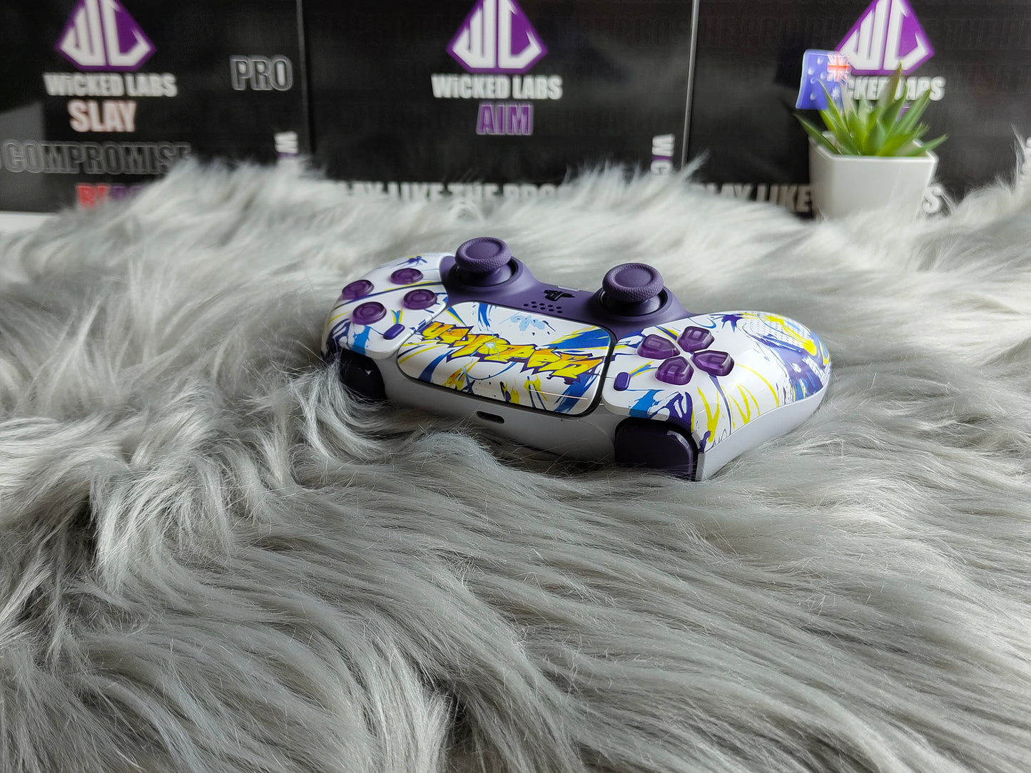 24 HR Clearance: 1-of-1 Hall Effect Purple Graffiti