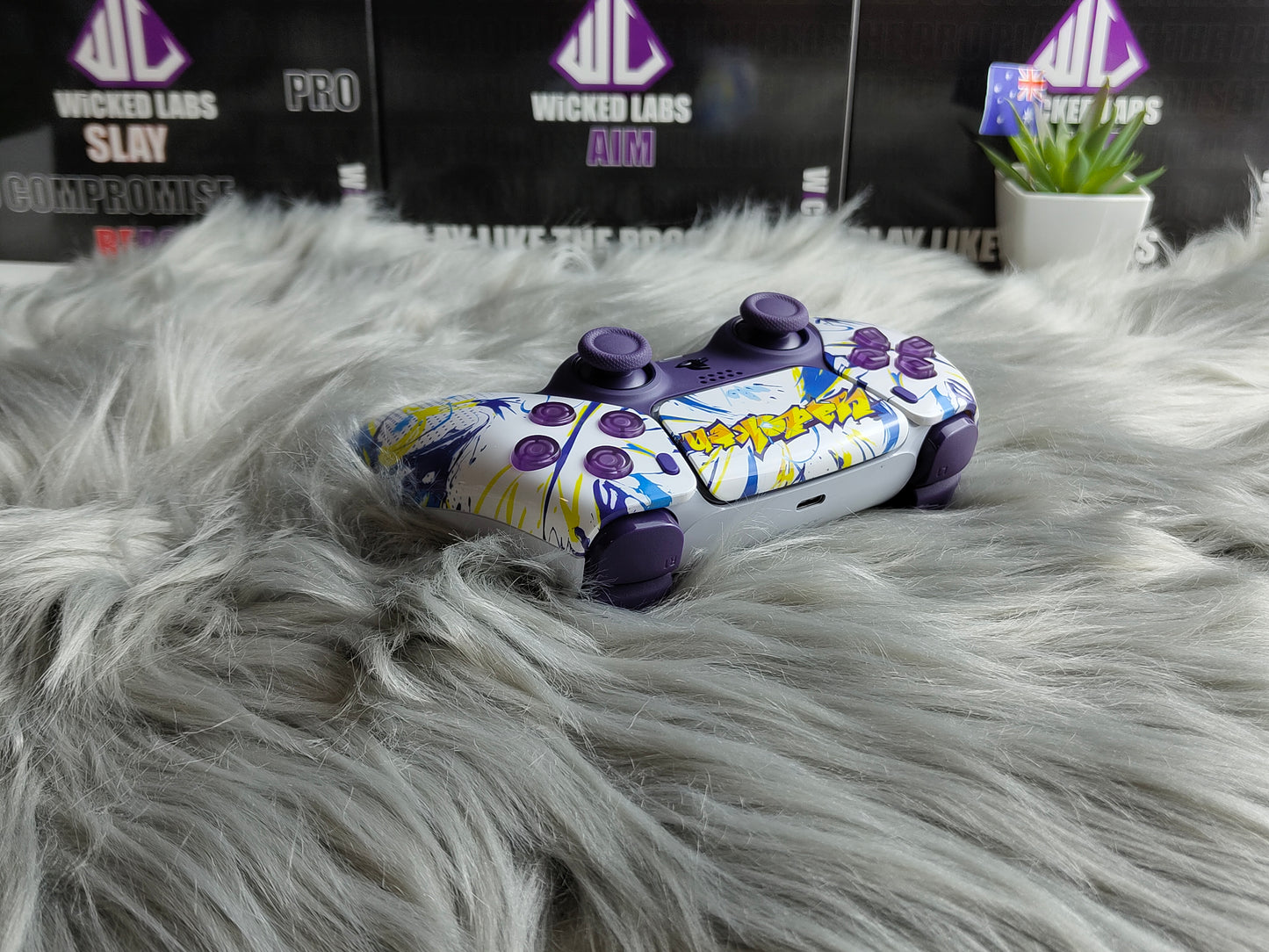 24 HR Clearance: 1-of-1 Hall Effect Purple Graffiti