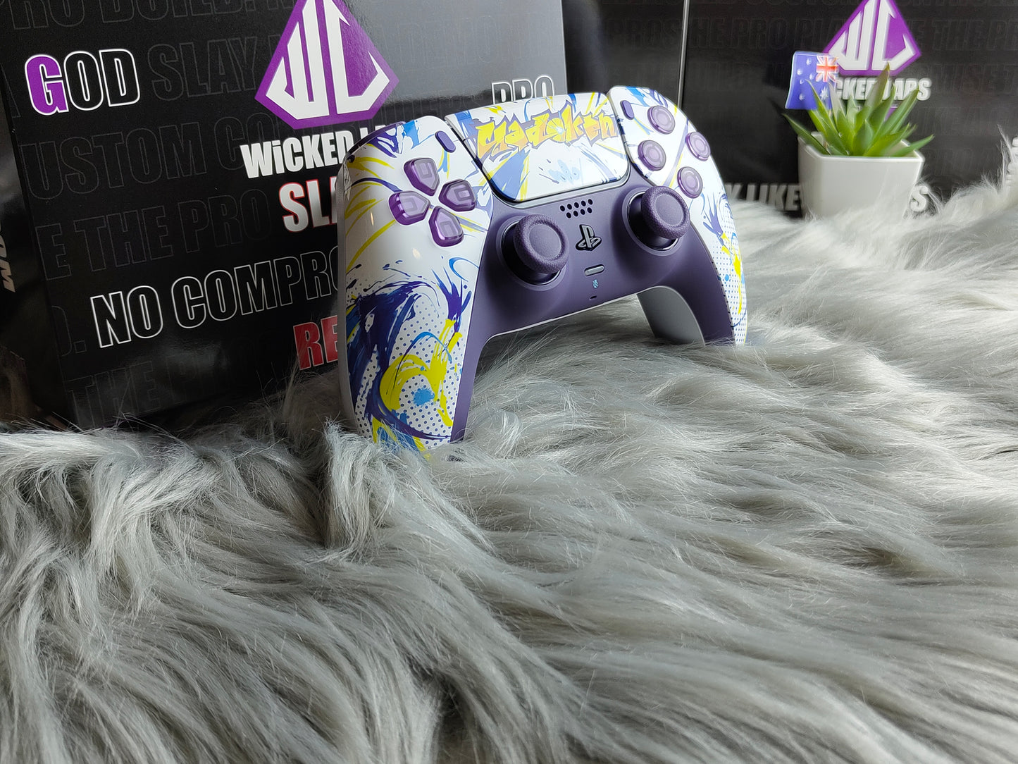 24 HR Clearance: 1-of-1 Hall Effect Purple Graffiti
