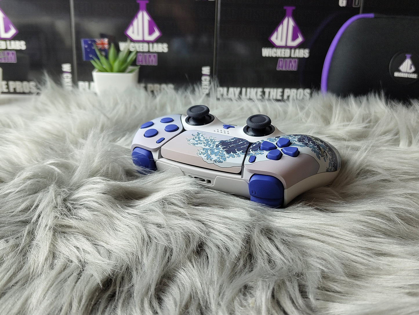 24HR Ocean Wave Dual Sense Edge TMR Pro Controller