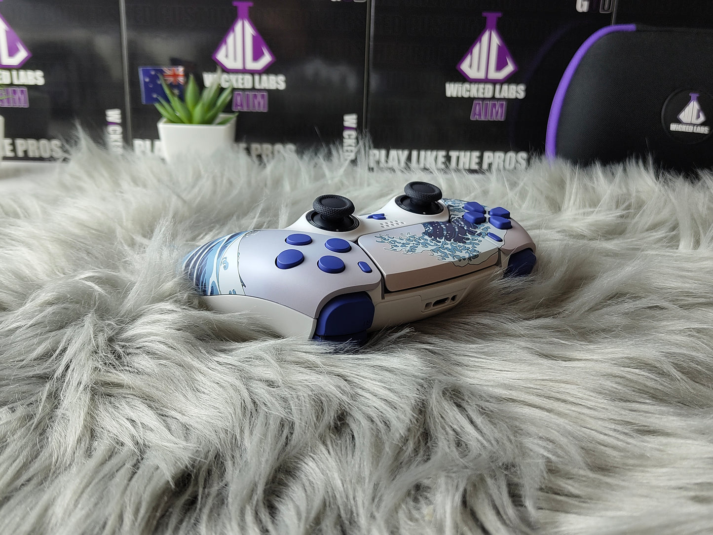 24HR Ocean Wave Dual Sense Edge TMR Pro Controller