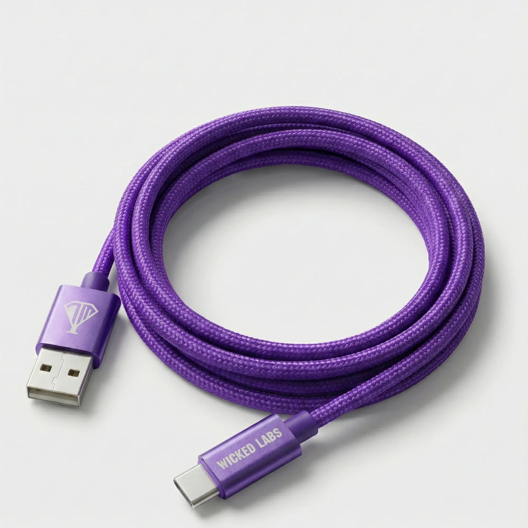 Rolled cable for PS5 controller charging