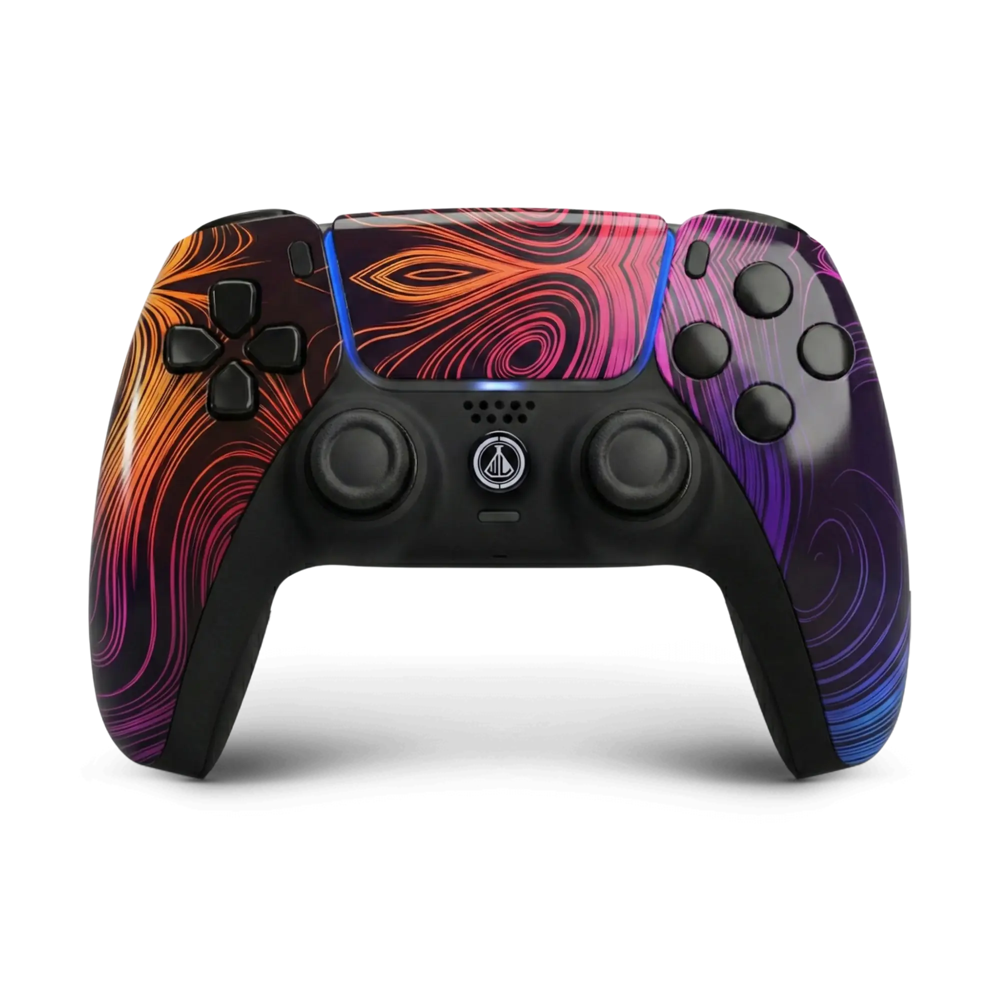 Red fire custom PS5 controller