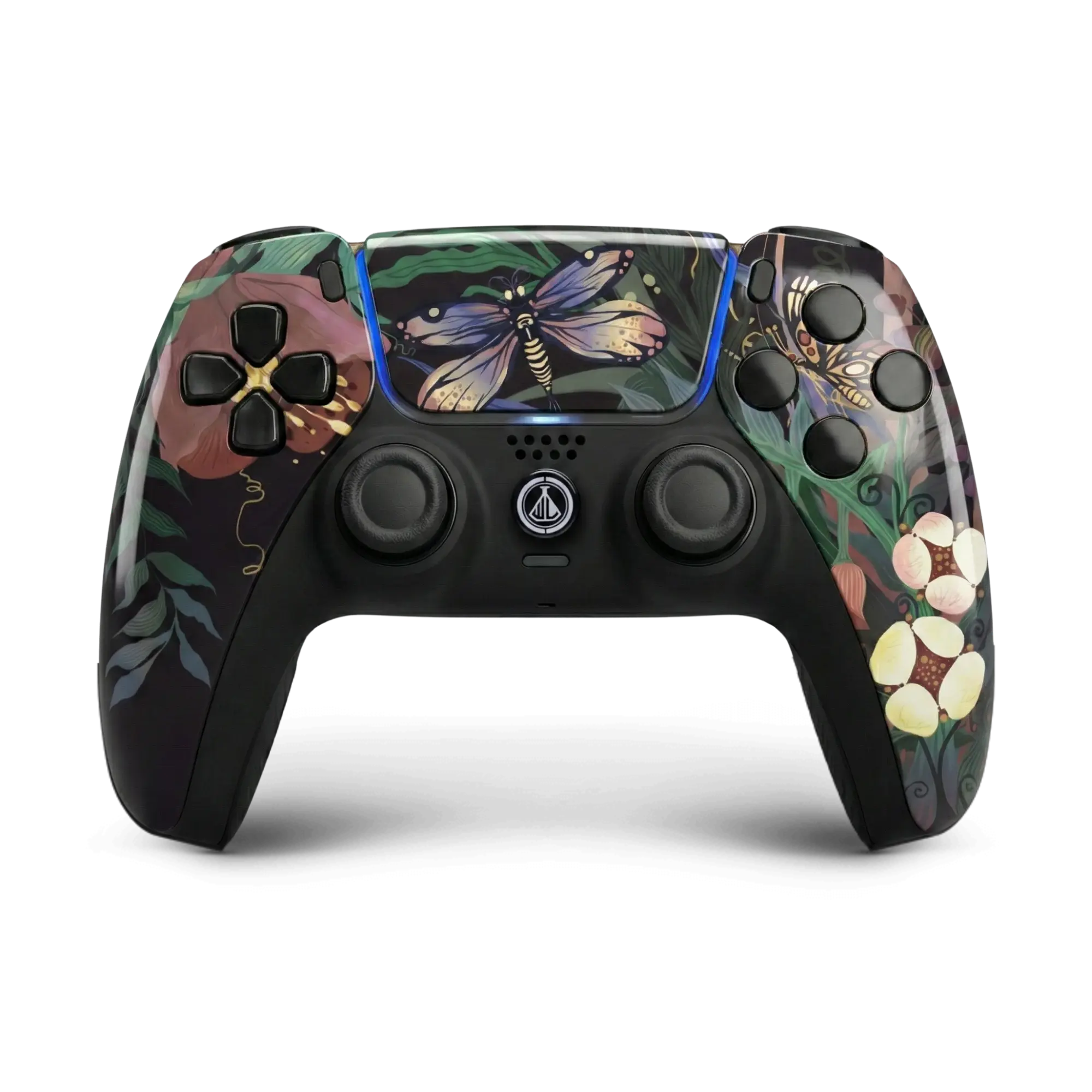 Floral custom PS5 controller