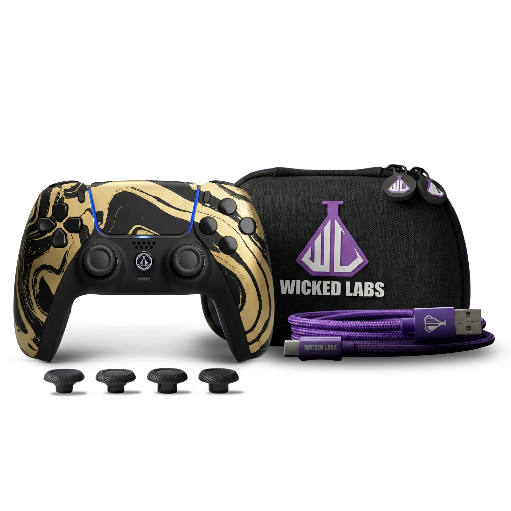 Gold Midas custom PS5 controller