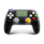 Retro Crystal PS5 Controller