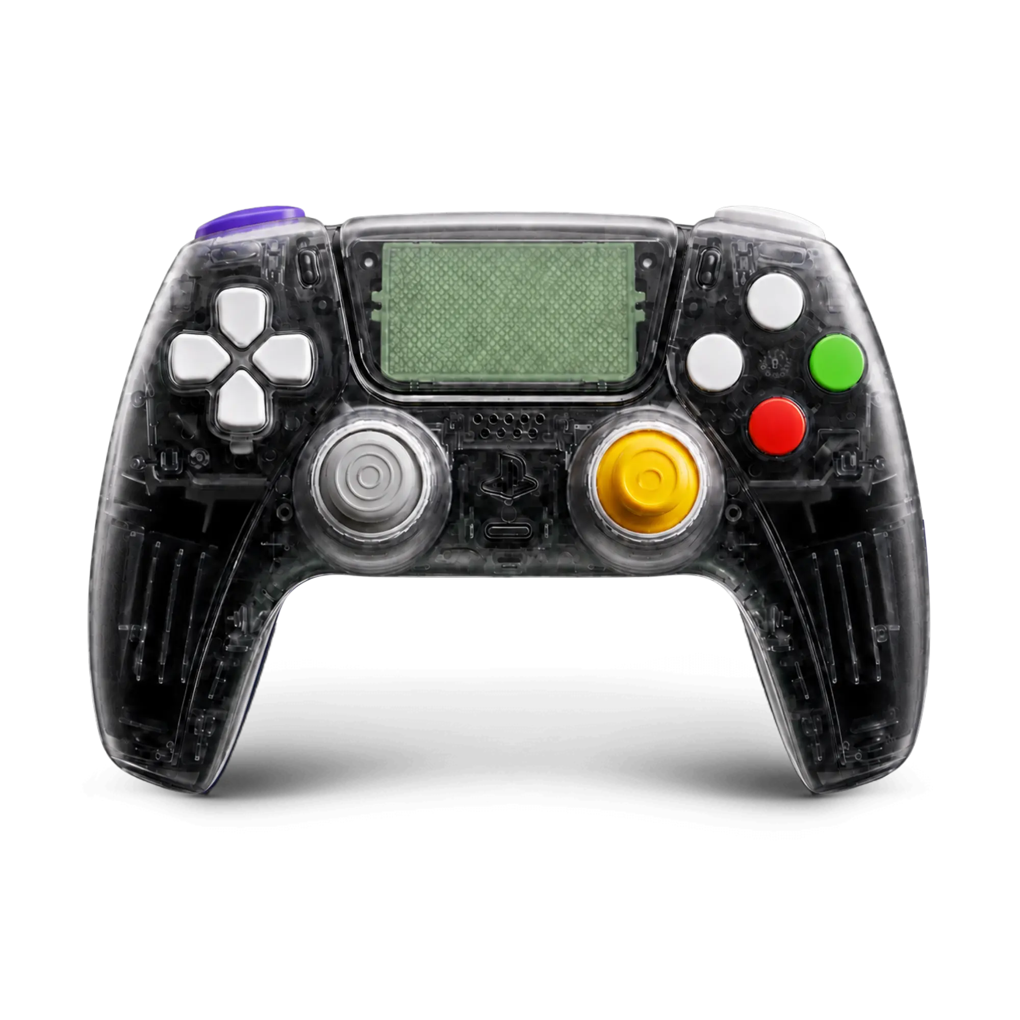 Retro Crystal PS5 Controller