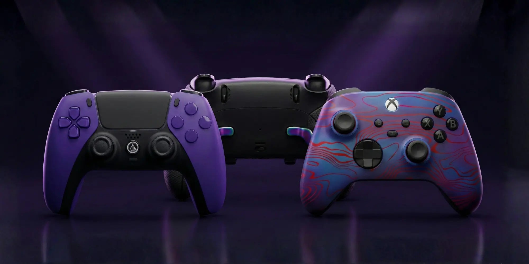 Custom gaming controller setup for competitive play