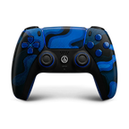 Custom PS5 FPS Controller – Blue Camo