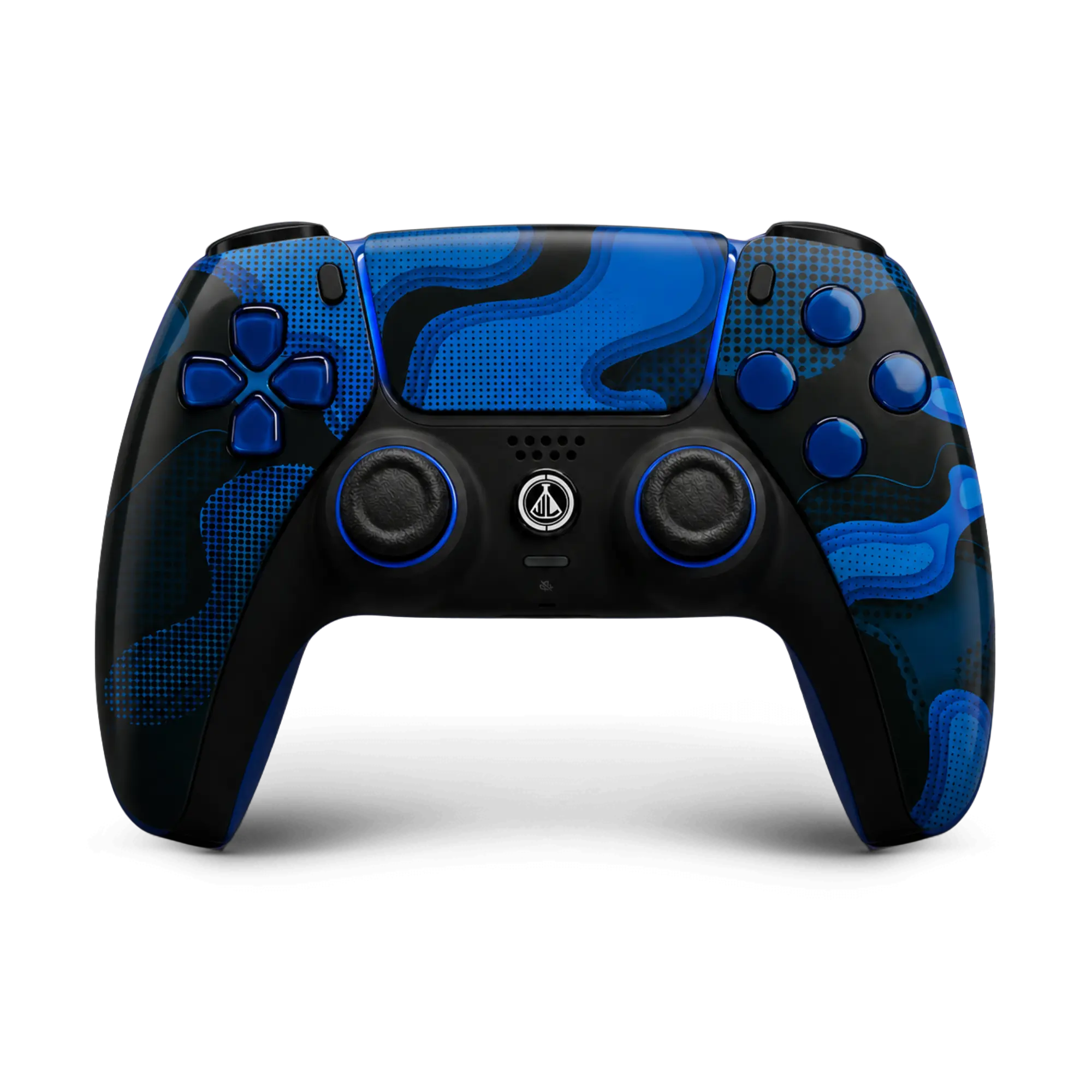 Custom PS5 FPS Controller – Blue Camo