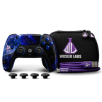 Custom PS5 Pro Controller – Blue Universe