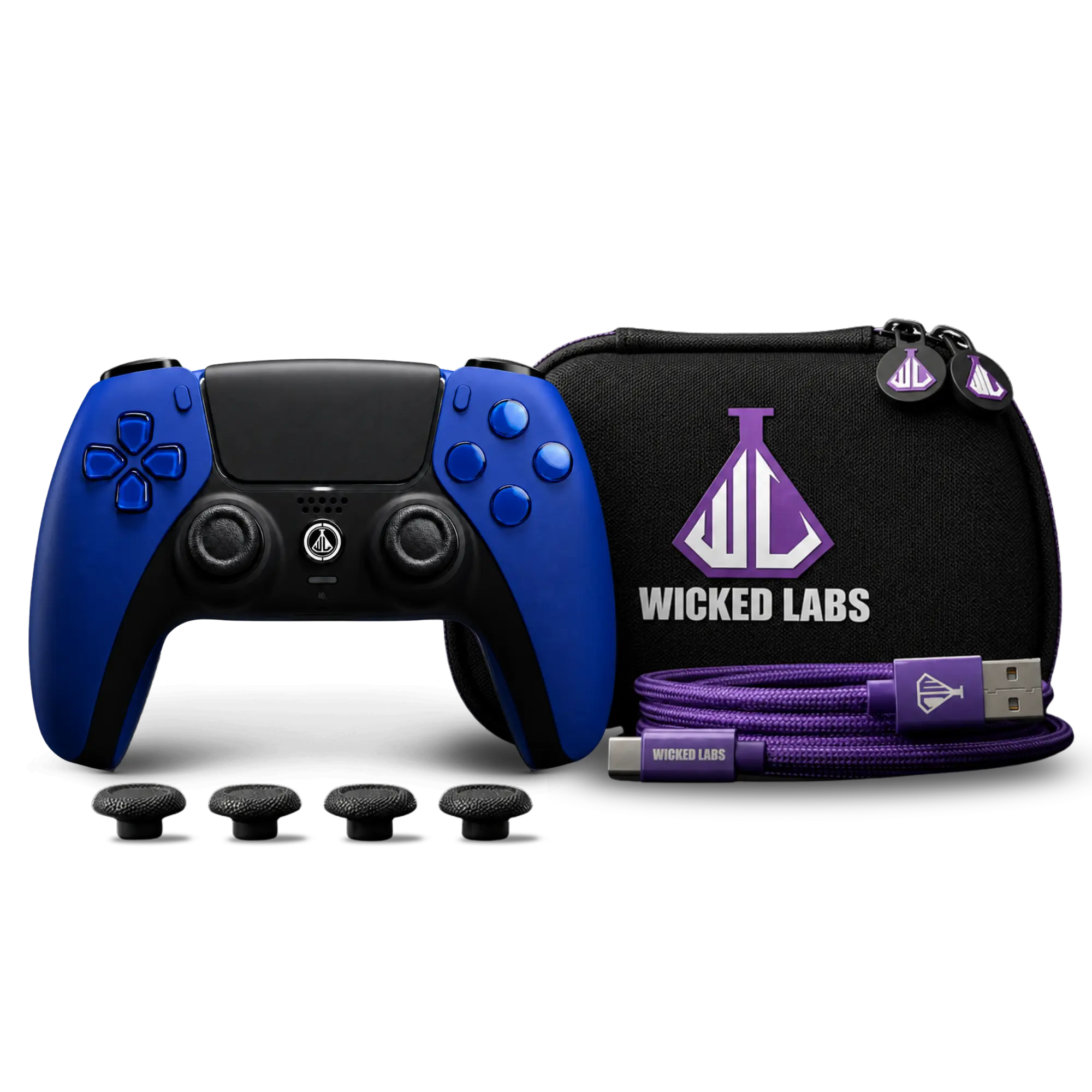 Custom PS5 FPS Controller – Blue