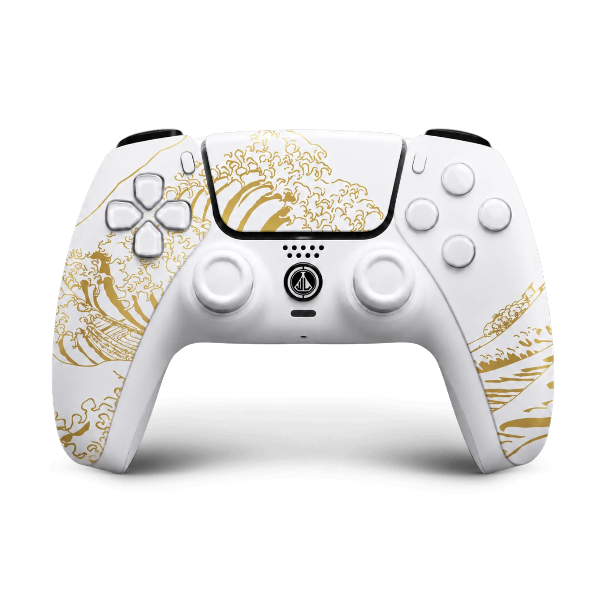 Custom PS5 Max Controller – White Wave