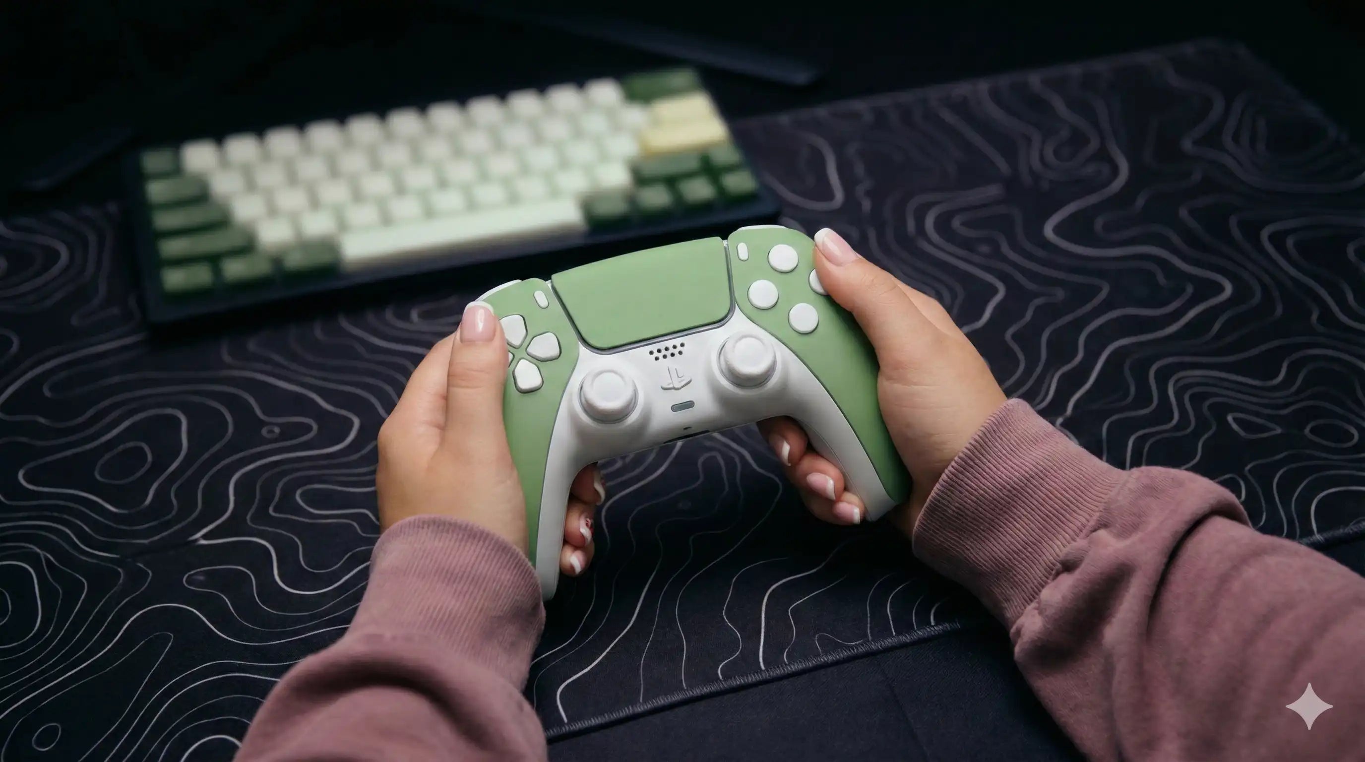 Custom PS5 controller gameplay setup