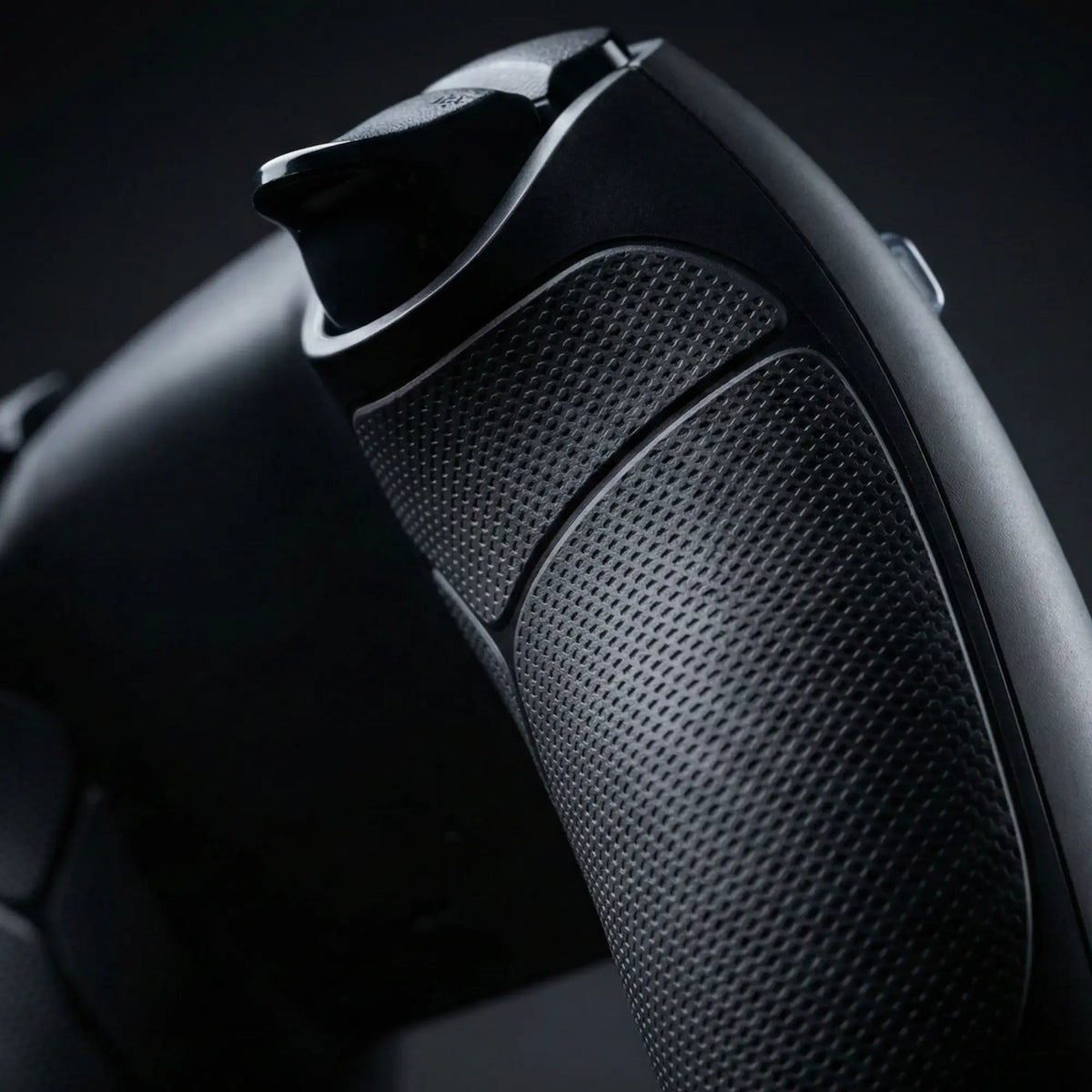 Black custom PS5 controller for gaming