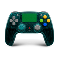 Retro Aqua PS5 Controller