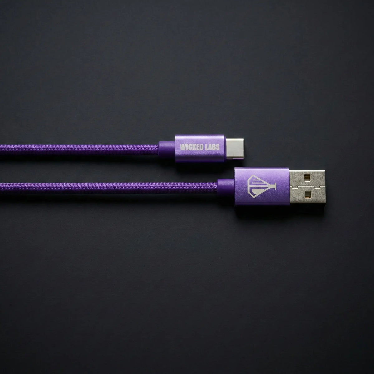 Braided cable for controller fast charging