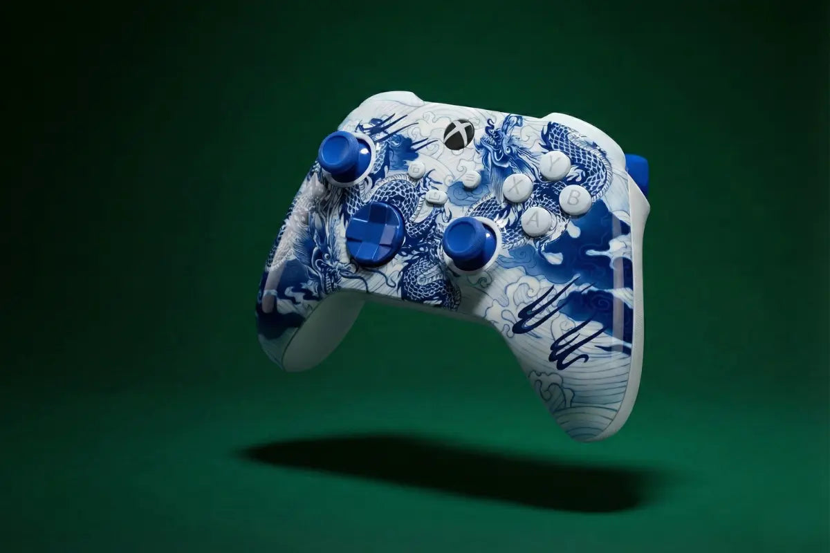 Abstract design Xbox controller